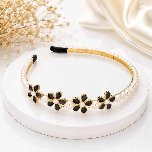 Pearl Blossom Headband
